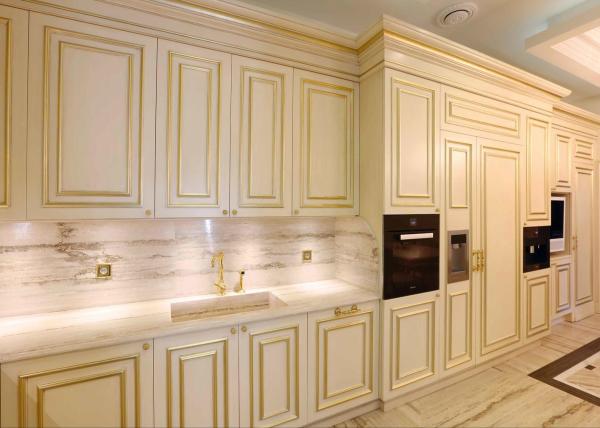 armários de cozinha de alto brilho do revestimento da laca da cozinha da pintura à pistola da laca de 1.5m