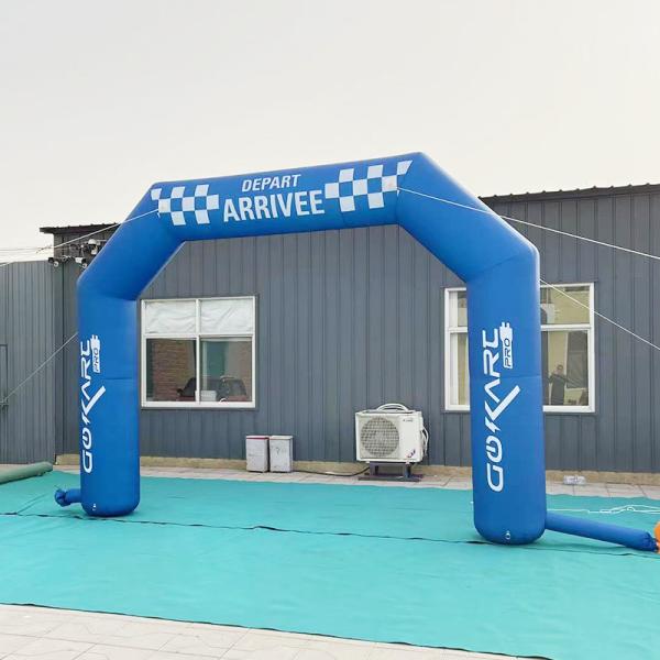 Publicidade Esportes Evento Impressão UV Logotipo personalizado Arcos aéreos