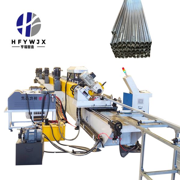 Automatic Fiber Laser Square Tube Forming Machine 3 KW Laser Welder High Precision