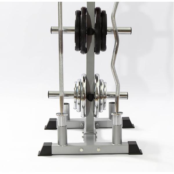 Steel Weight Plate Rack for Medium Loaders Gym Equipment by Befreeman