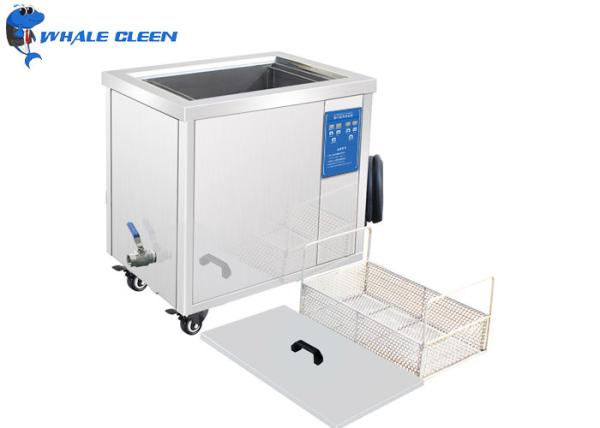 Equipamento de limpeza ultrassônico de aço inoxidável 175L 2,4KW com aquecedor de 0 a 95C