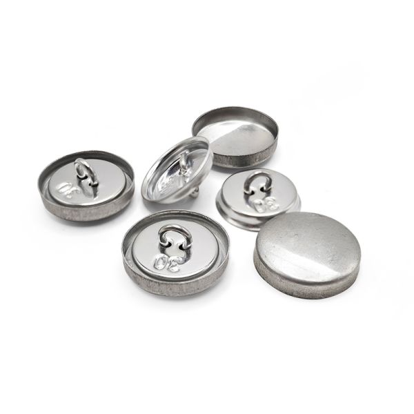 Sofa Buttons Fabric-Covered Buttons Upholstered Button Blanks Metal Buttons Coat Buttons Round Fabric-Covered Buttons