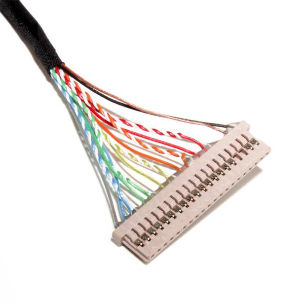 40 pin / 20 pin LVDS Cable Assembly Hrs Df14-20s-1.25c Aces 50204-040 88441-040