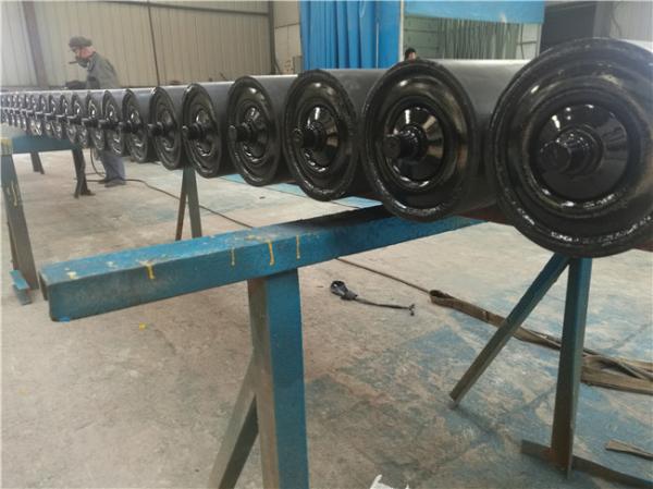 OEM 63.5mm Dia Belt Conveyor Rollers For Corrosive Environments