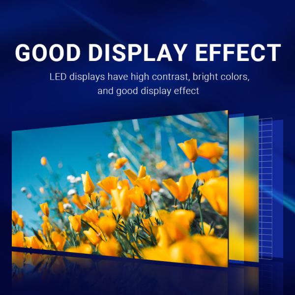 2024 Cailiang Flexible Module LED Display Screen for Hotels Pixel density 422500Dots/m2