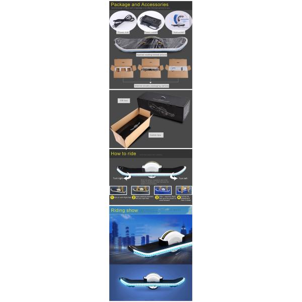 Smart Onewheel The Self - Balancing Electric Skateboard With Bluetooth Speaker