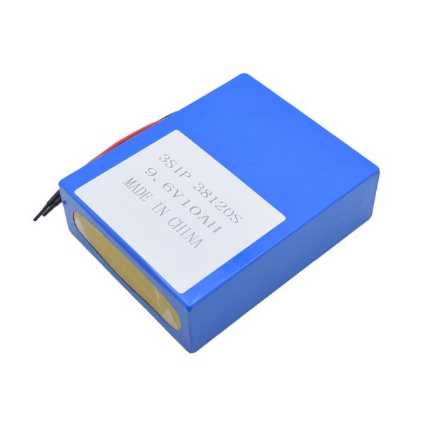 пакет цикла батарей лития Lifepo4 9.6V 10A 96Wh глубокий с BMS