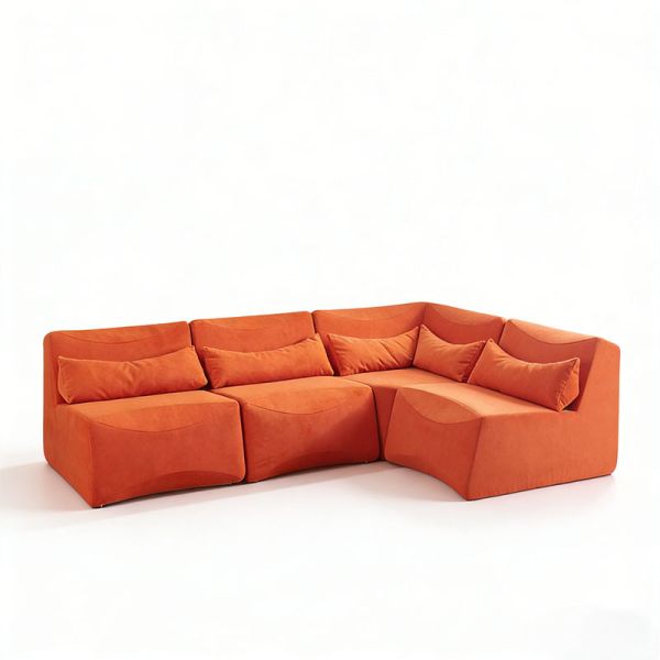 Stylish Wholesale Boneless Sofa Vacuum Compressed Sofa For Living Room Hotel Apartment Comfortable Sofa Bed