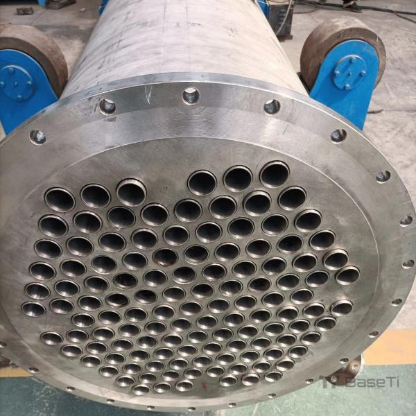 Industrial Tubular Titanium Heat Exchanger Titanium Condenser Equipment