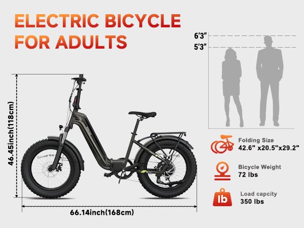 EU UK Stock Folding Electric Bike with Suspension Hydraulic Disc Brakes Range Legal Compliance E-bike Foldable Bike 750W