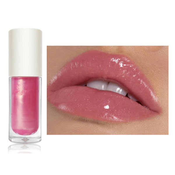 Pink Nude Paraben Free GMPC ISO22716 Makeup Lip Gloss
