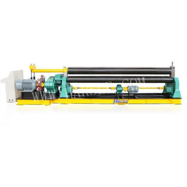 HARSLE brand Three Roller Plate Bender hydraulic rolling machine electric rolling machine