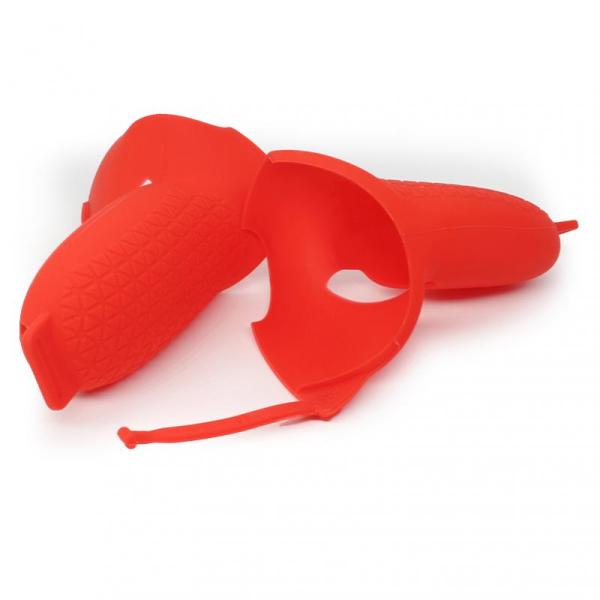 Hot Sale 2in1 Kit Silicone Cover Knuckle Strap for Oculus Quest 2 VR Touch Controller Protective Case Handle Grip for Quest 2