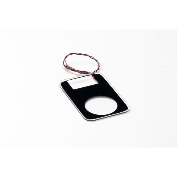 Изготовленный на заказ стеклянный электронный дисплей с линией стеклянной индикаторной панелью