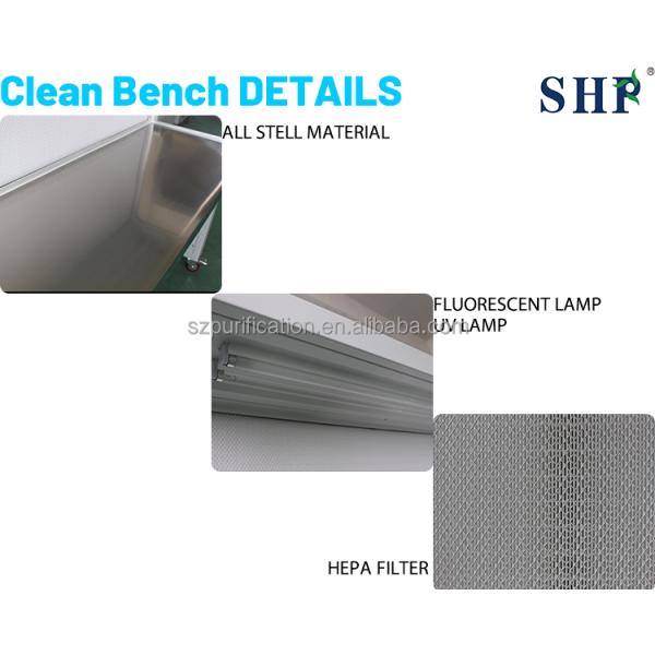 Desktop Laminar Flow Clean Air Bench Medical Clean Room Projects & Equipments