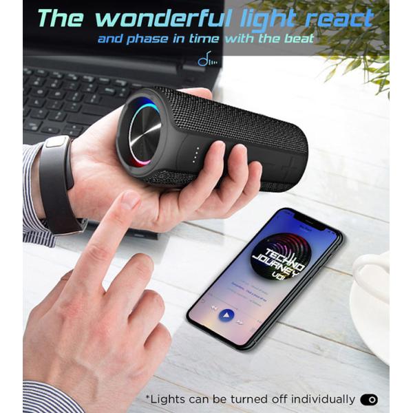OZZIE AUX В режиме воспроизведения Bluetooth LED динамик с 4-8 часов времени воспроизведения