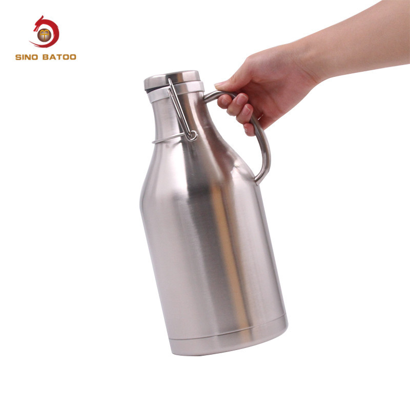 Плотный вакуум уплотнения изолировал Growlers, нержавеющую сталь Growler верхней