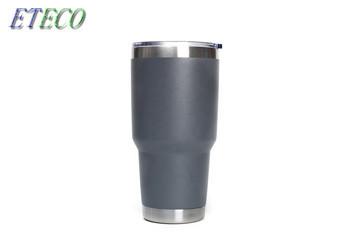 Cold Beverage Stainless Steel Tumbler Cups Safe Colorful Vacuum Plating