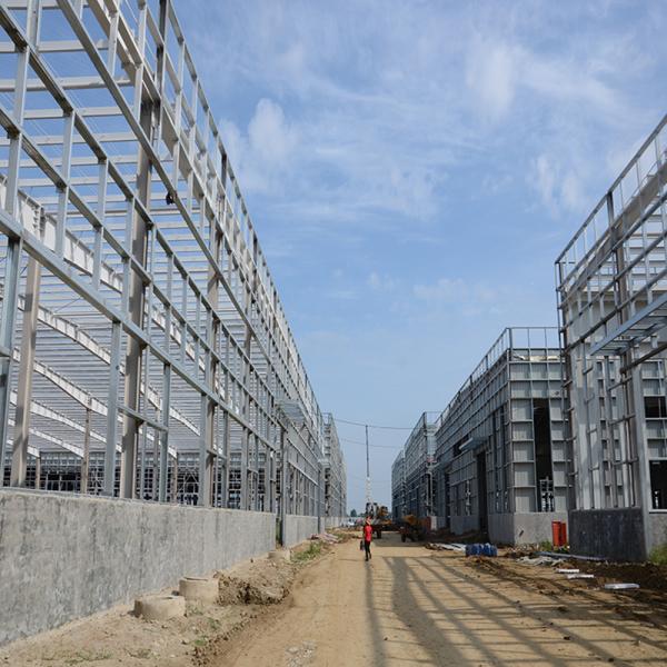 Prefabricated Lightweight Steel Frame Buildings For Warehouse Rent Logistics Distribution