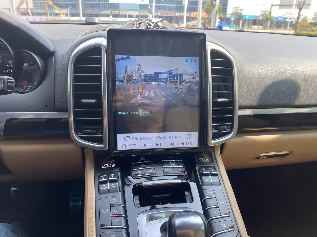 Послепродажная 10,4-дюймовая Cayenne Porsche Замена головного блока 2011-2016 Беспроводное радио