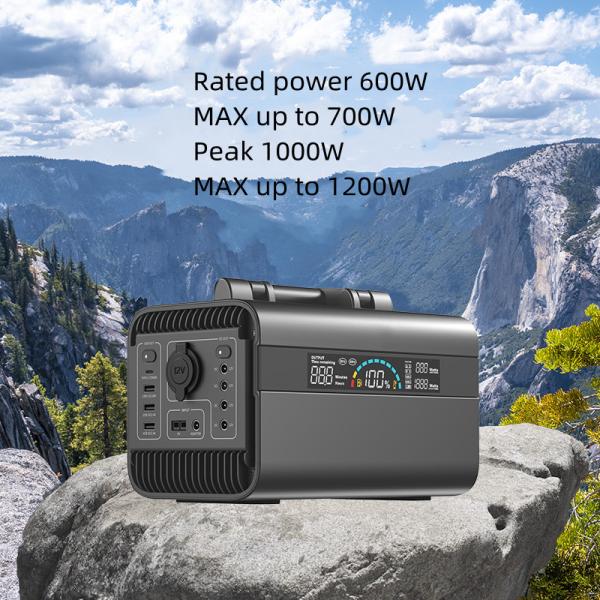 110V Power Military Camping Gear 600W Emergency Standby Camping Power Supply