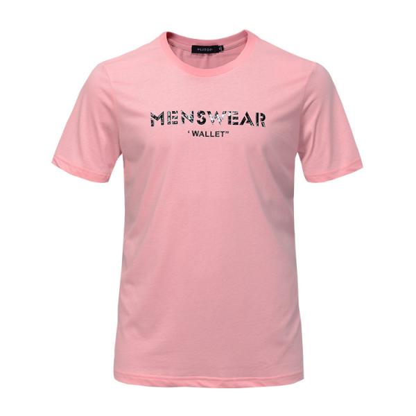 Summer Outdoor Mens Casual T Shirts , Mens Sports T Shirts 100% Cotton