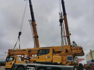 XCMG 60 toneladas caminhões de segunda mão de guindaste todo terreno XCA60E caminhão móvel de guindaste