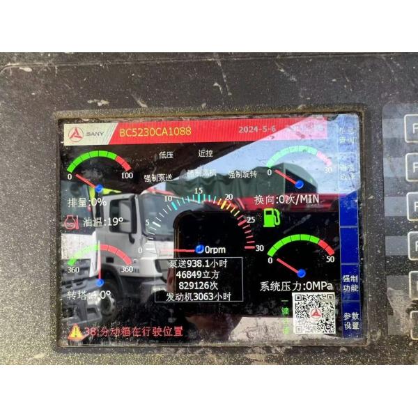 2012 SANY 37m Concrete Pump on Mercedes-Benz in Stock for Sale