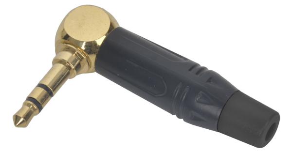 Audio Cable Connectors 3.5mm Head Plating True Gold Stereo Audio Plug ZL303