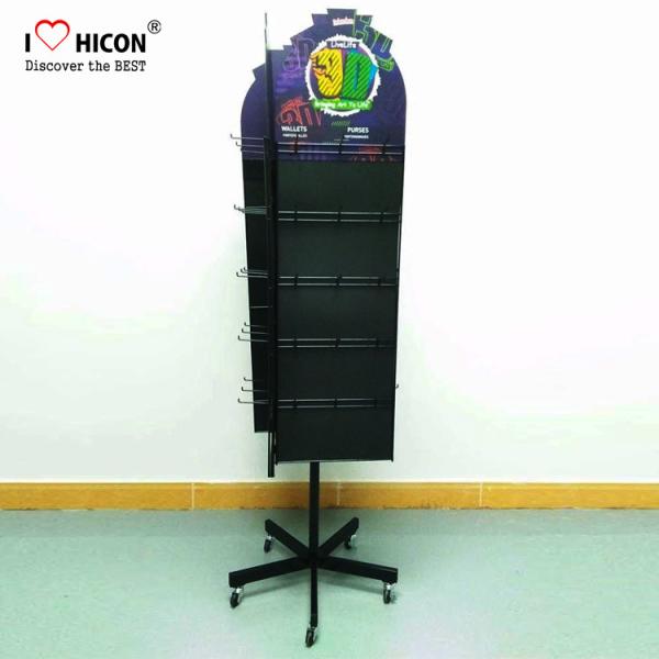 Custom Logo Retail Store Merchandising Display Solution Metal Display Racks Meet Your Needs