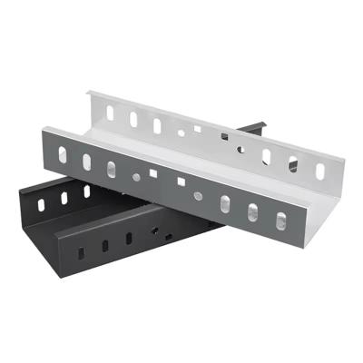 Fireproof Cable Tray Wall mounted Installation with A1 Fireproof Rating and Silver Finish