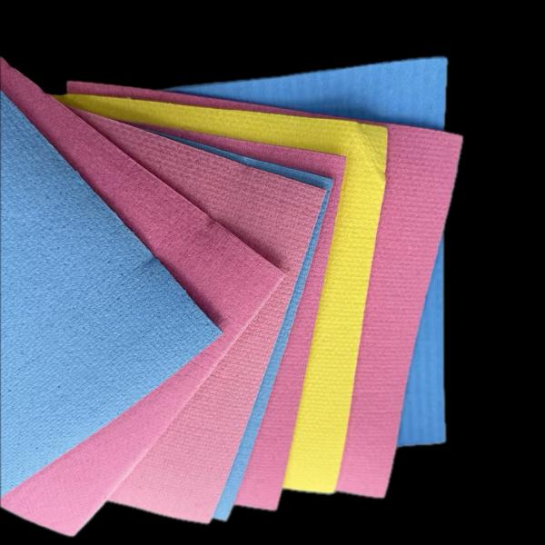 Super Absorbent Cellulose Wood Pulp Oil Proof Cleaning Cloth