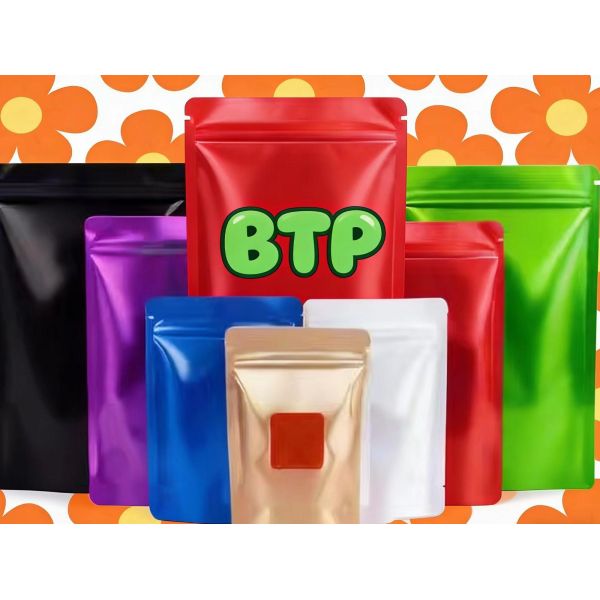 Customizable Durable PE Stand-Up Zipper Pouch with Gravure Printing Moisture Proof Food Grade Packaging for Cocoa Powder Snacks