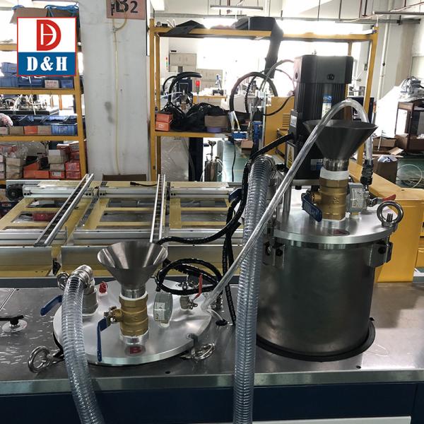 AB Black High Thermal Epoxy Potting Compound 2k Dosing Dispensing Potting Meter Mix Machine