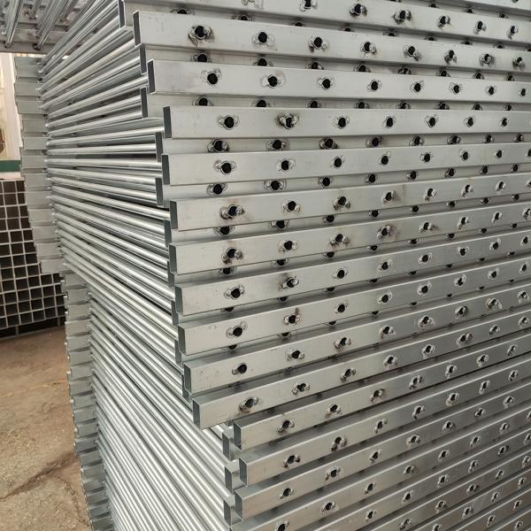 Square Function Protective Fence Panel Alloy Aluminium Metal Picket Fencing Panels