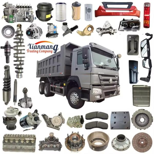 SINOTRUK HOWO A7 T7 T7H T5G Truck Spare Parts Include Clutch Master Cylinder Alternator Clutch Plate