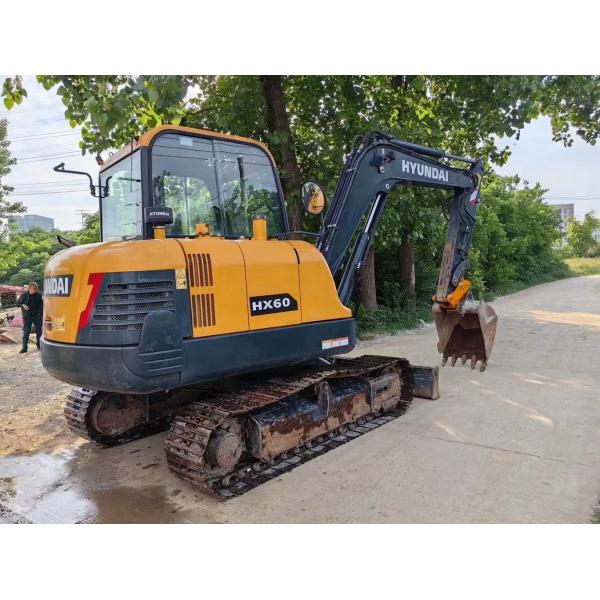 Корейский мини-экскаватор Hyundai HX60 Tracked Escavadora