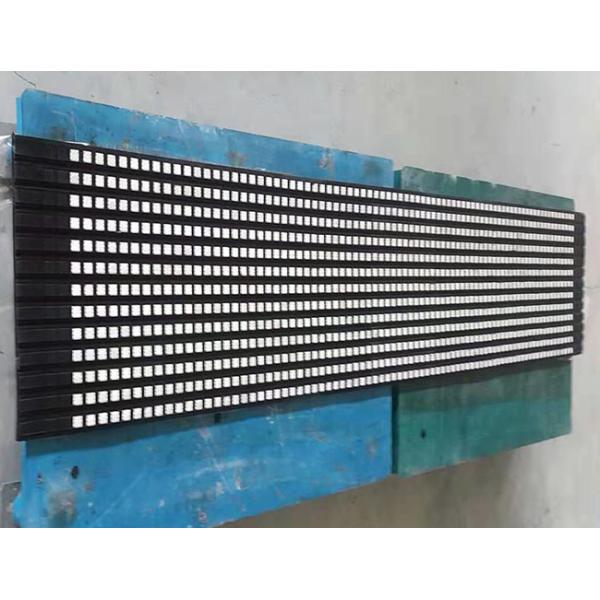 High Alumina Ceramic Pulley Lagging For Conveyor Drum Ceramic Tiles Rubber Lagging Sheet