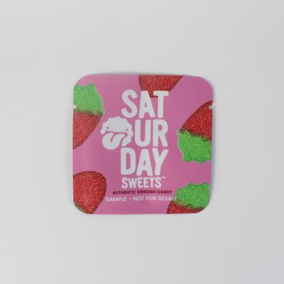 Food Grade Snack Packaging Bags Digital Printed 3.5g Plastic Mylar Bag