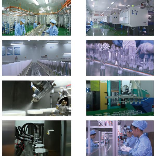 разносторонние ясные пластиковые опарникы 300ml для опарников косметического ЛЮБИМЦА хранения еды прямых, который встали на сторону