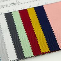Tecido de poliéster e algodão PU 290GSM Durável Confortável para Camisa Vestido Vestuário
