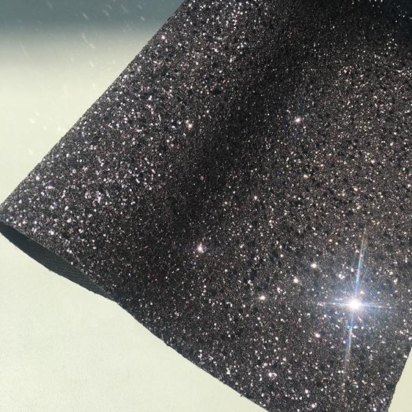 0.8mm Glitter Leather Fabric