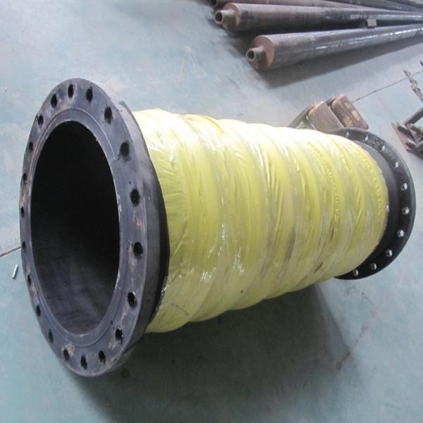 Slurry Suction Rubber Dredge Hose , Oil Suction And Discharge Hose
