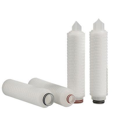Hydrophobic PVDF Pleated Membrane Filter Cartridge for Biogas Filtration in Food Beverage