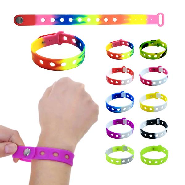 Colorful Wristband Silicone Kids Gift Bracelets for Baby Accessories and Jewelry