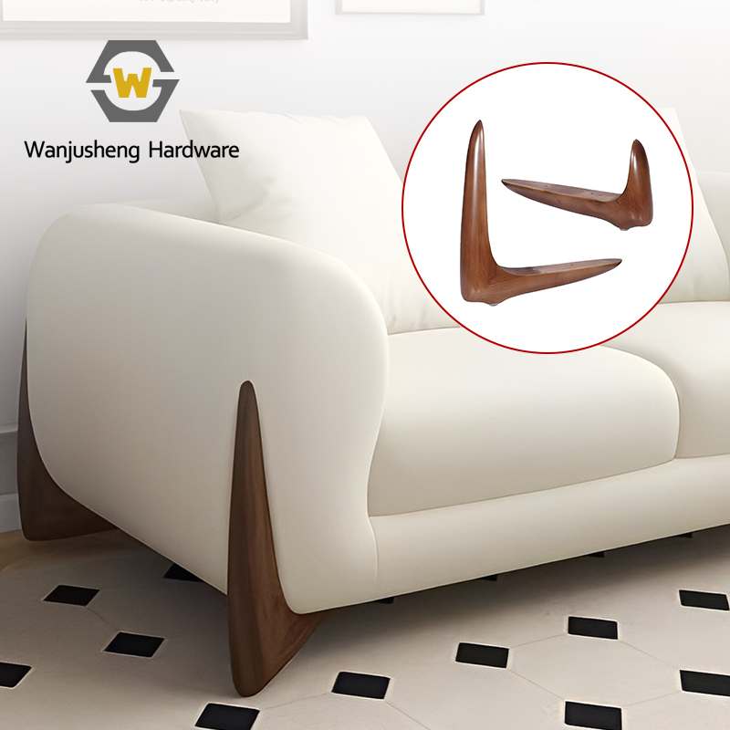 Solid Wood L-Shaped Sofa & Coffee Table Legs Bed Leg Supports Indulge in Luxury Wooden Furniture Legs for Leisure Chairs