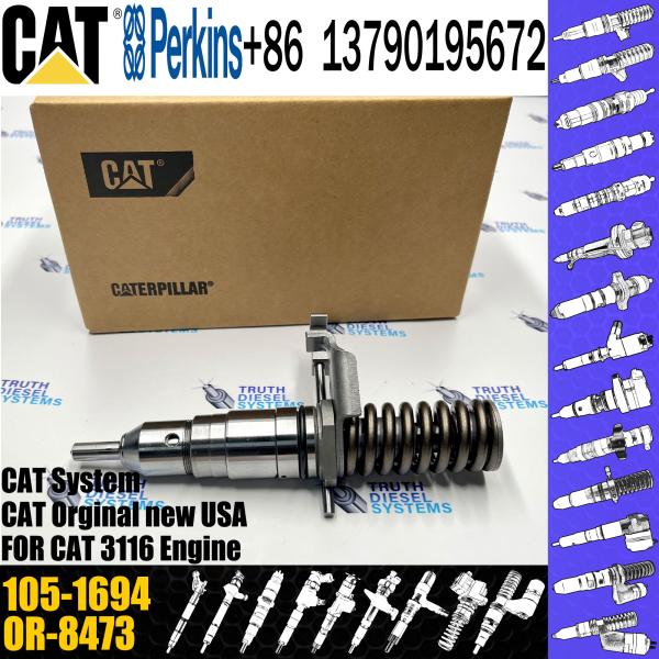 Injetor de trilho comum 105-1694 OR-8473 0R-8467 127-8220 para motores de camião Caterpillar