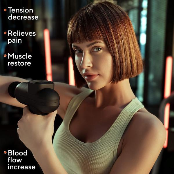 Massager profundo del tejido del PDA recargable 45dB