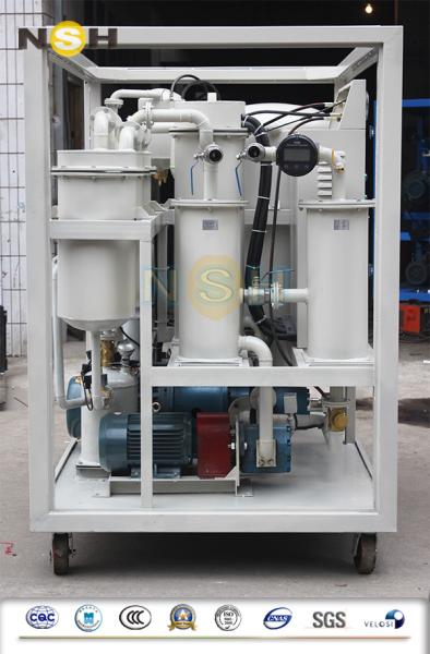Transmission Lube Oil Purification System , Dehydration Multi Stage Lube Oil Purifier