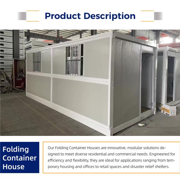 Security Door White or Customized Color House Containers Portable Container House Philippines Folding Container House